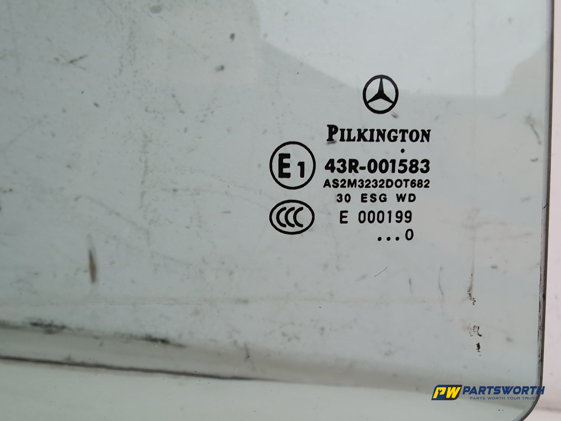Door Glass Rear RH 4