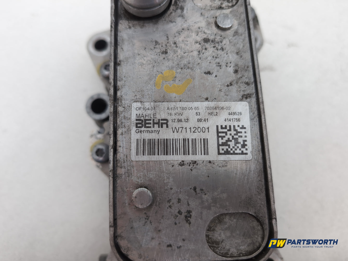 Oil Cooler Engine 4
