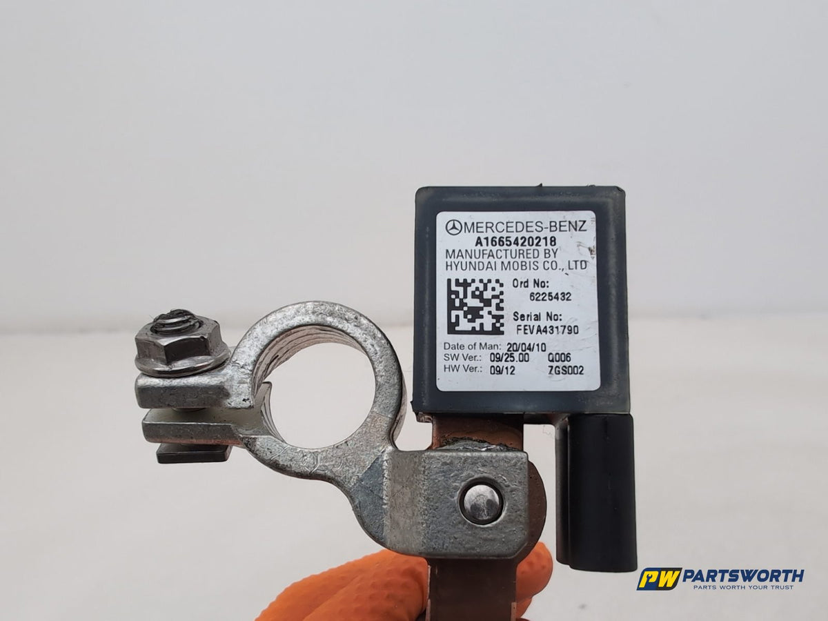 Negative battery terminal  4