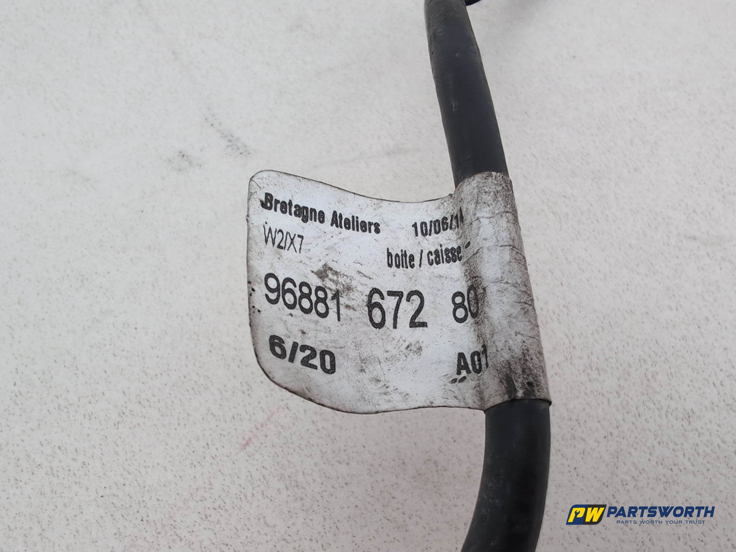 Negative battery terminal  4