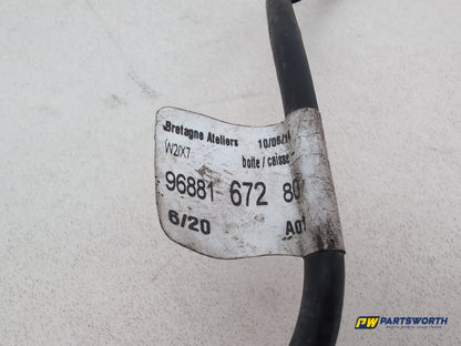 Negative battery terminal  4