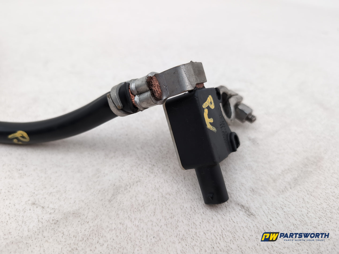 Negative battery terminal  10