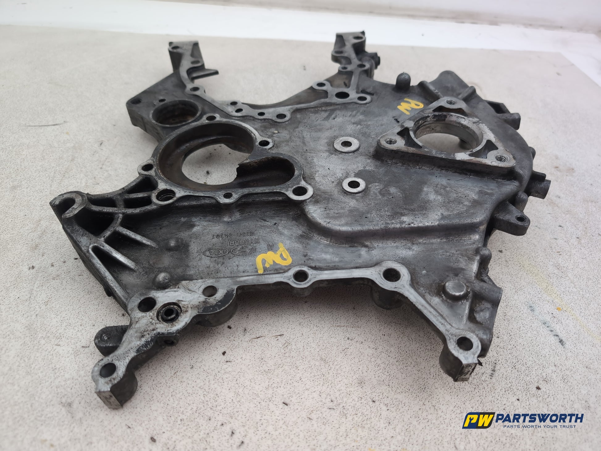 Hyundai I40 Style Blue Drive 1.7l Diesel Timing Chain Cover 213112a301 2011-2019 - photo 4