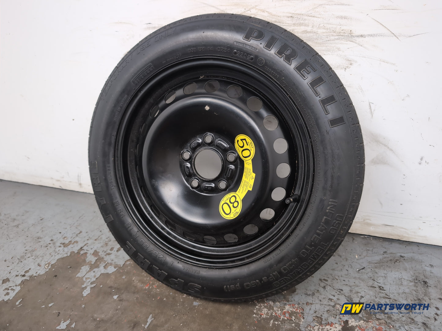 Space Saver Spare Wheel and Tool Kit  3