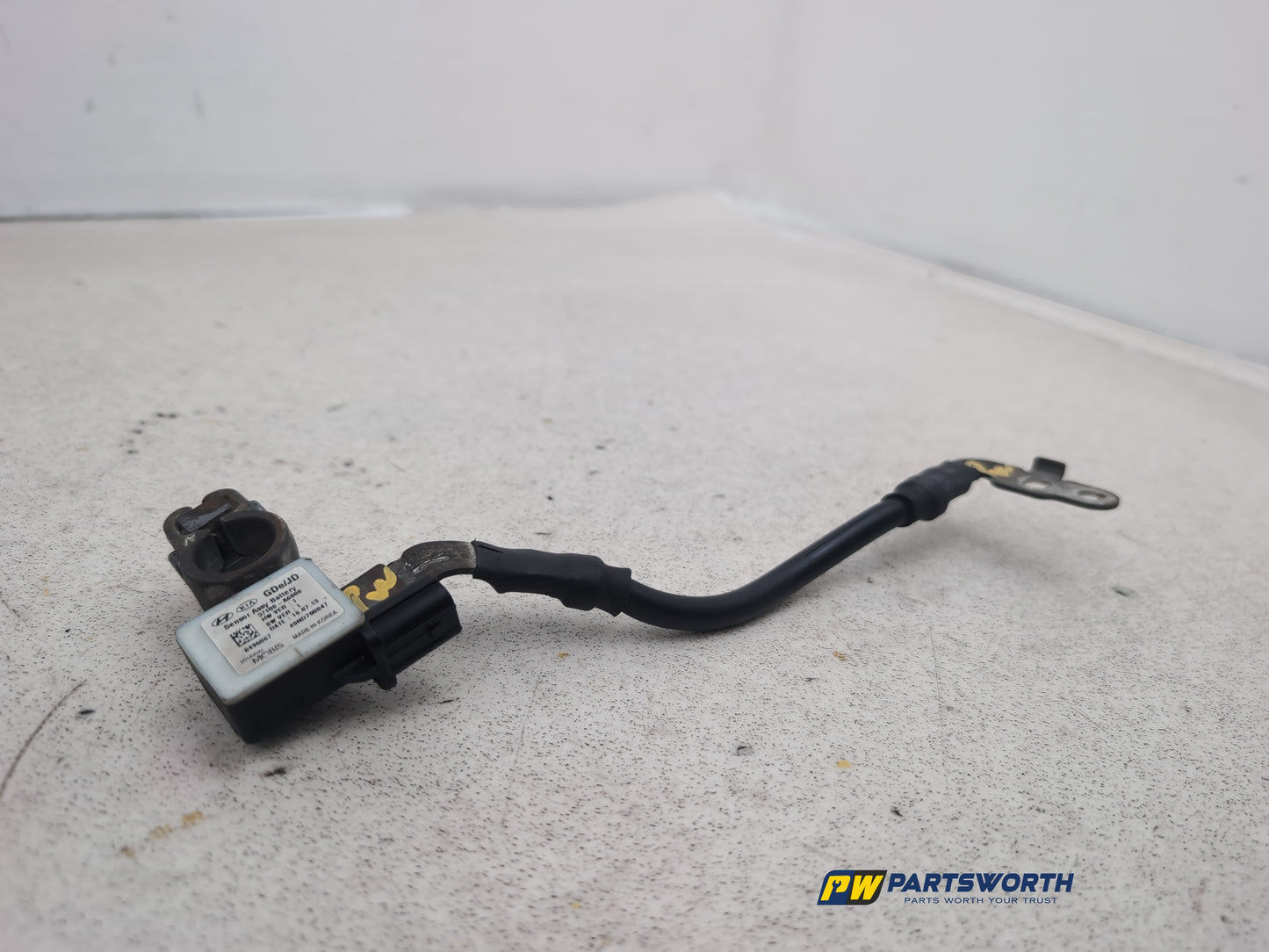 Negative battery terminal  3
