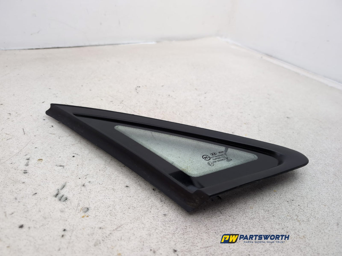 Door Glass Quarter Light Rear LH 3