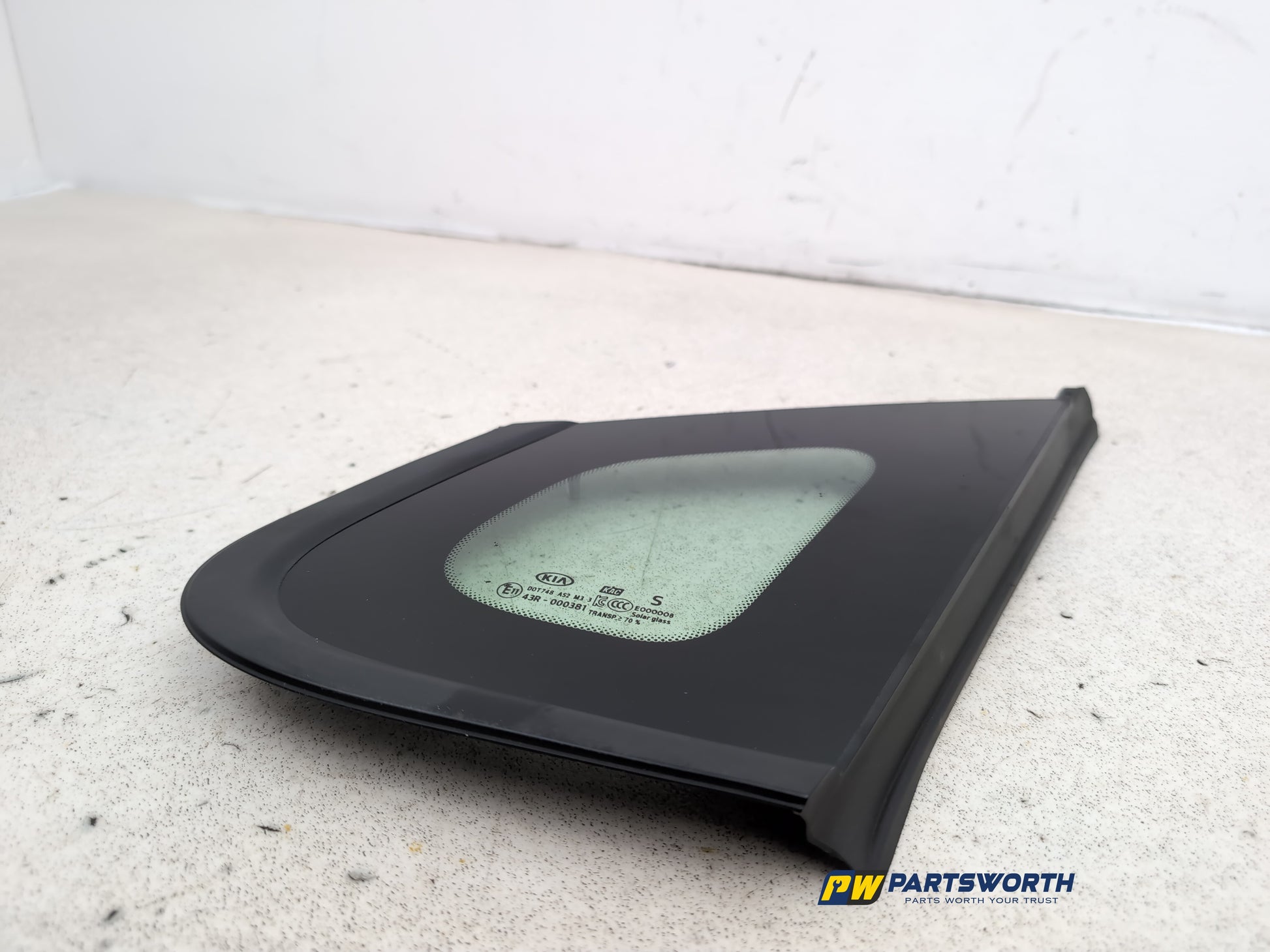 Door Glass Quarter Light Rear RH 6