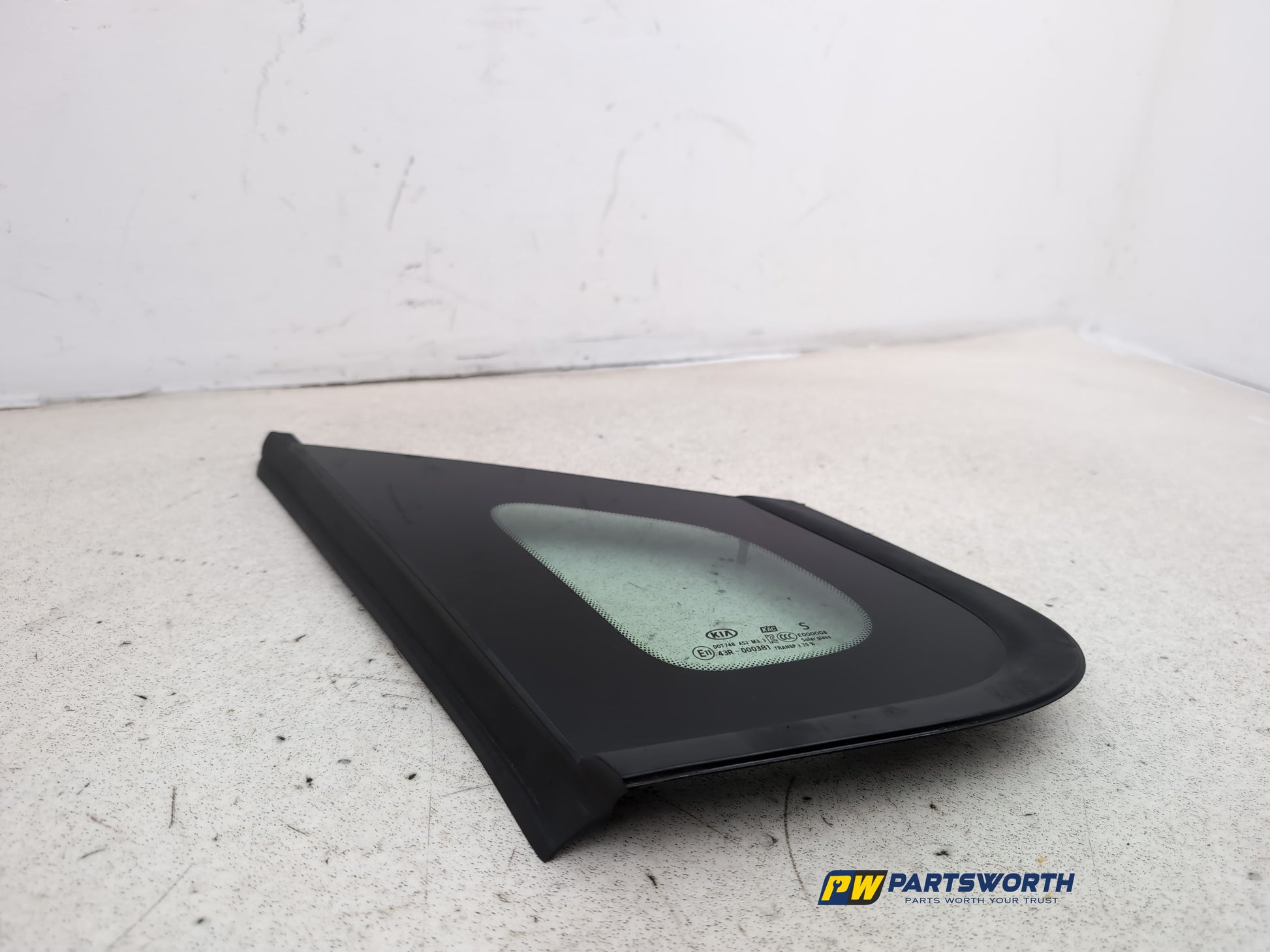 Door Glass Quarter Light Rear LH 6