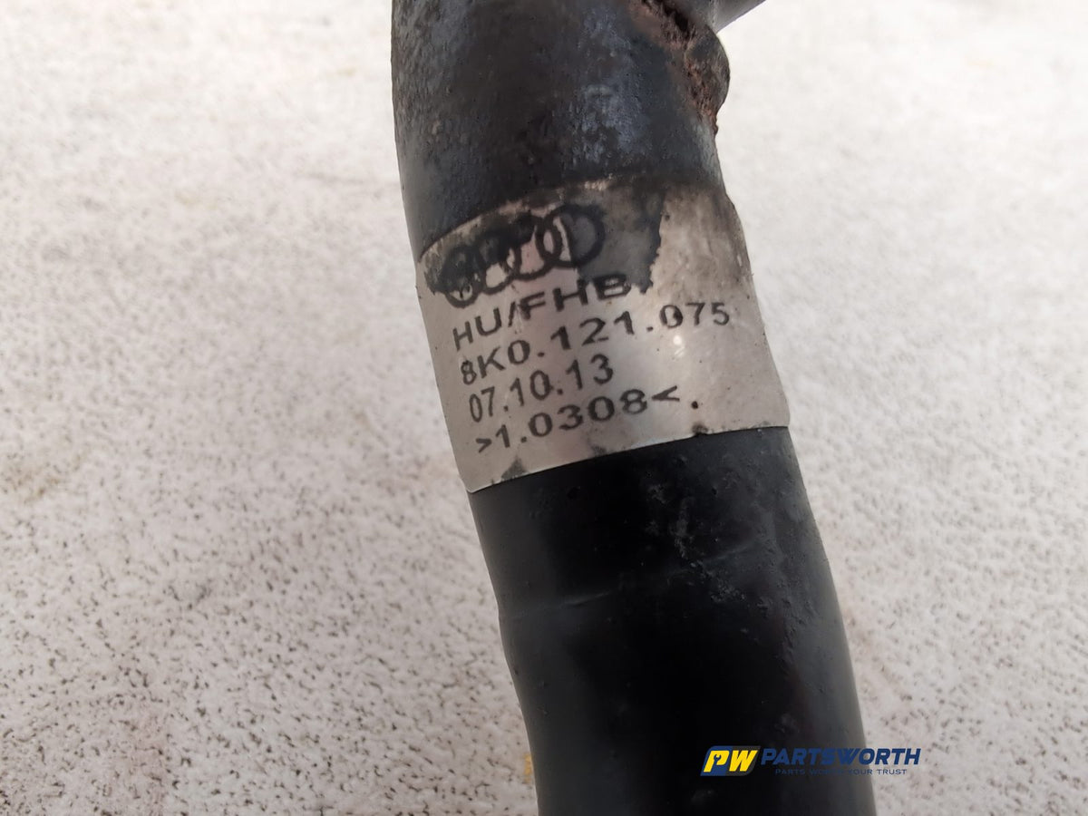 Audi Rs4 Fsi Quattro B8 4.2l Petrol Coolant Conecting Pipe 8k0121075 12-15 - photo 3