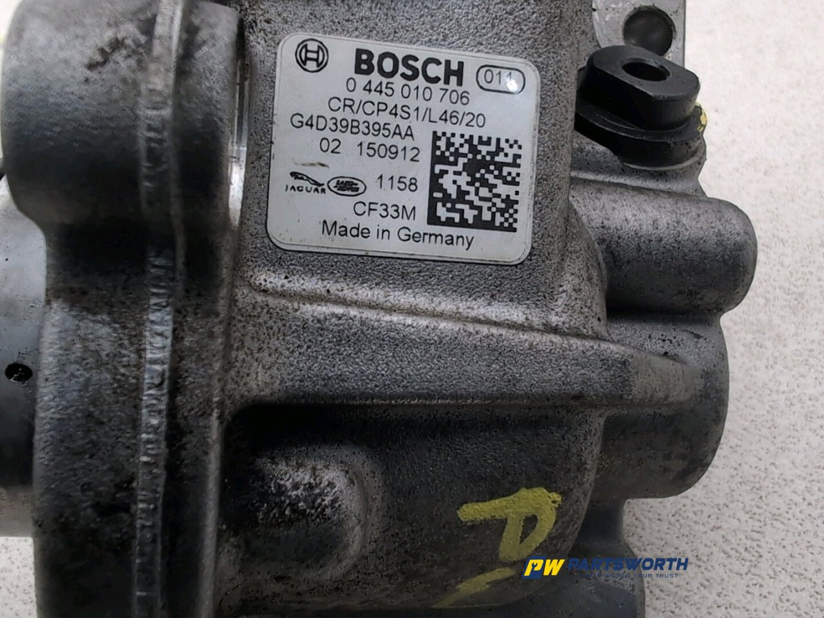 JAGUAR XE PORTFOLIO D AUTO X760 2.0L DIESEL HIGH PRESSURE FUEL PUMP 2015-2019 7