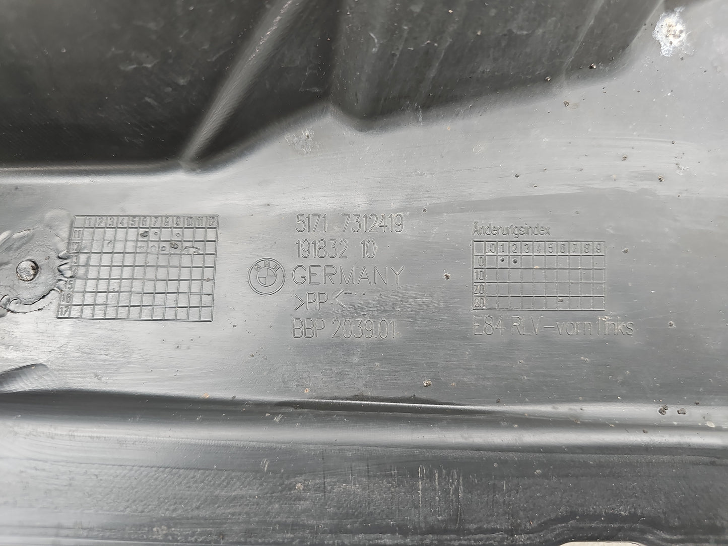 Wheel Arch Inner Rear LH 6