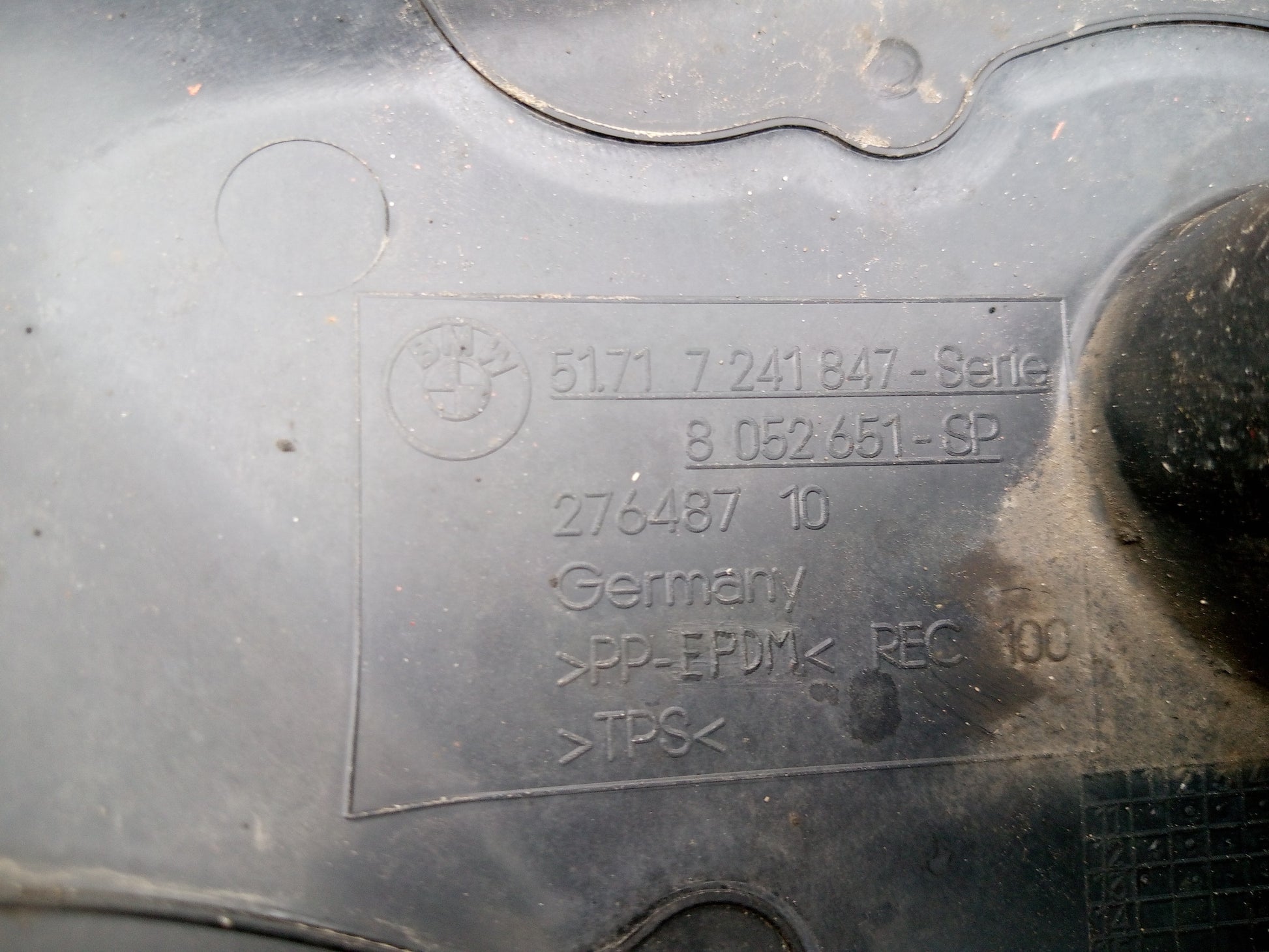 Wheel Arch Inner Trim Front LH 6