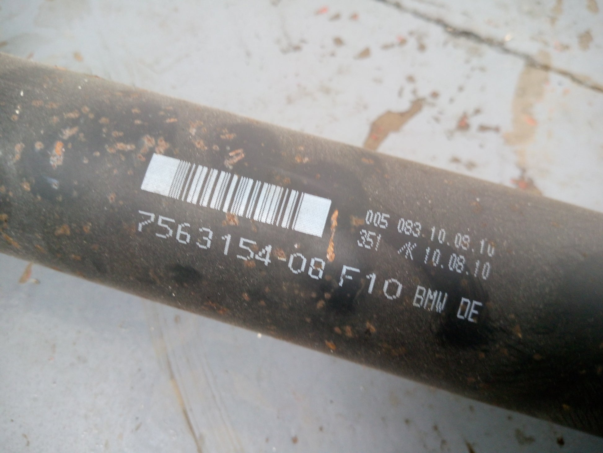Propshaft 6