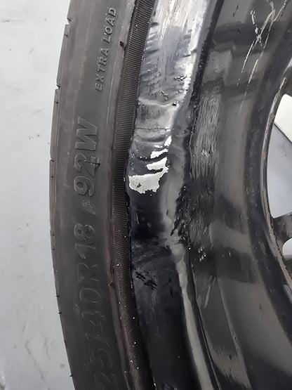 Mercedes-Benz C Class Amg W204 Front 7.5j Alloy Wheel Black A2044010604 - photo 6