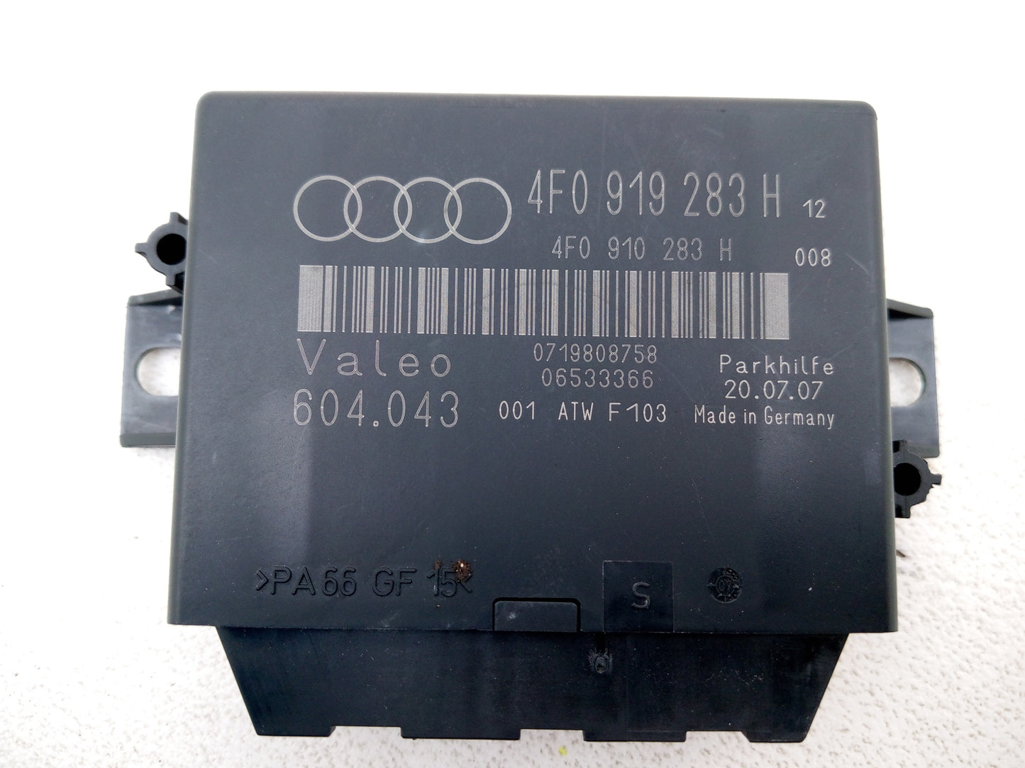 ECU Parking Assistance 6