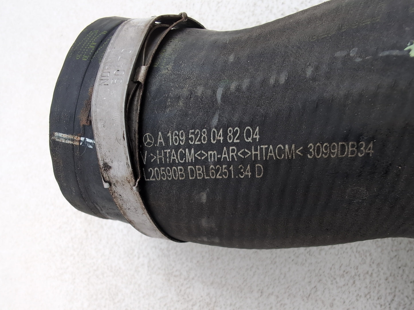 Turbo Intercooler Top Hose 6