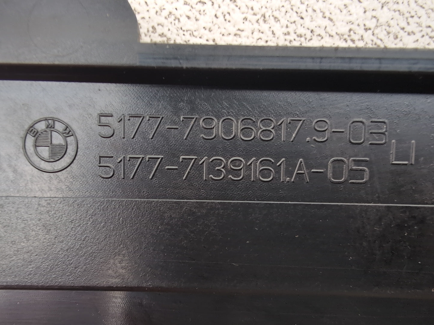 Door Step Insert Cover Trim LH 2