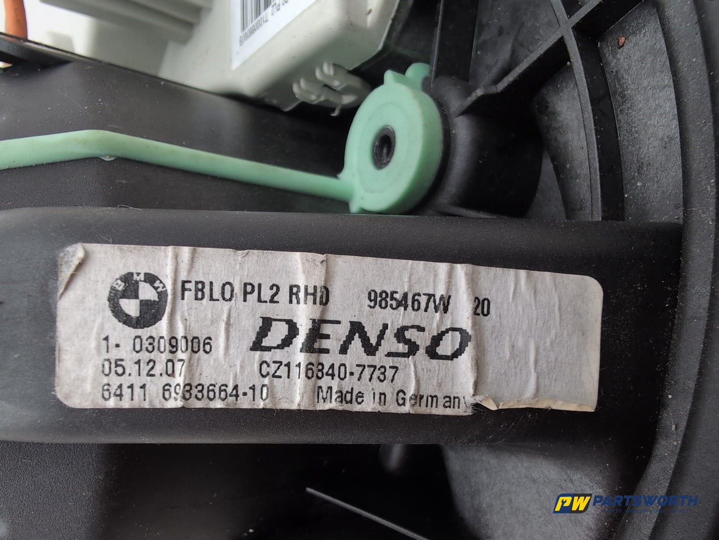 Heater Blower Motor 6