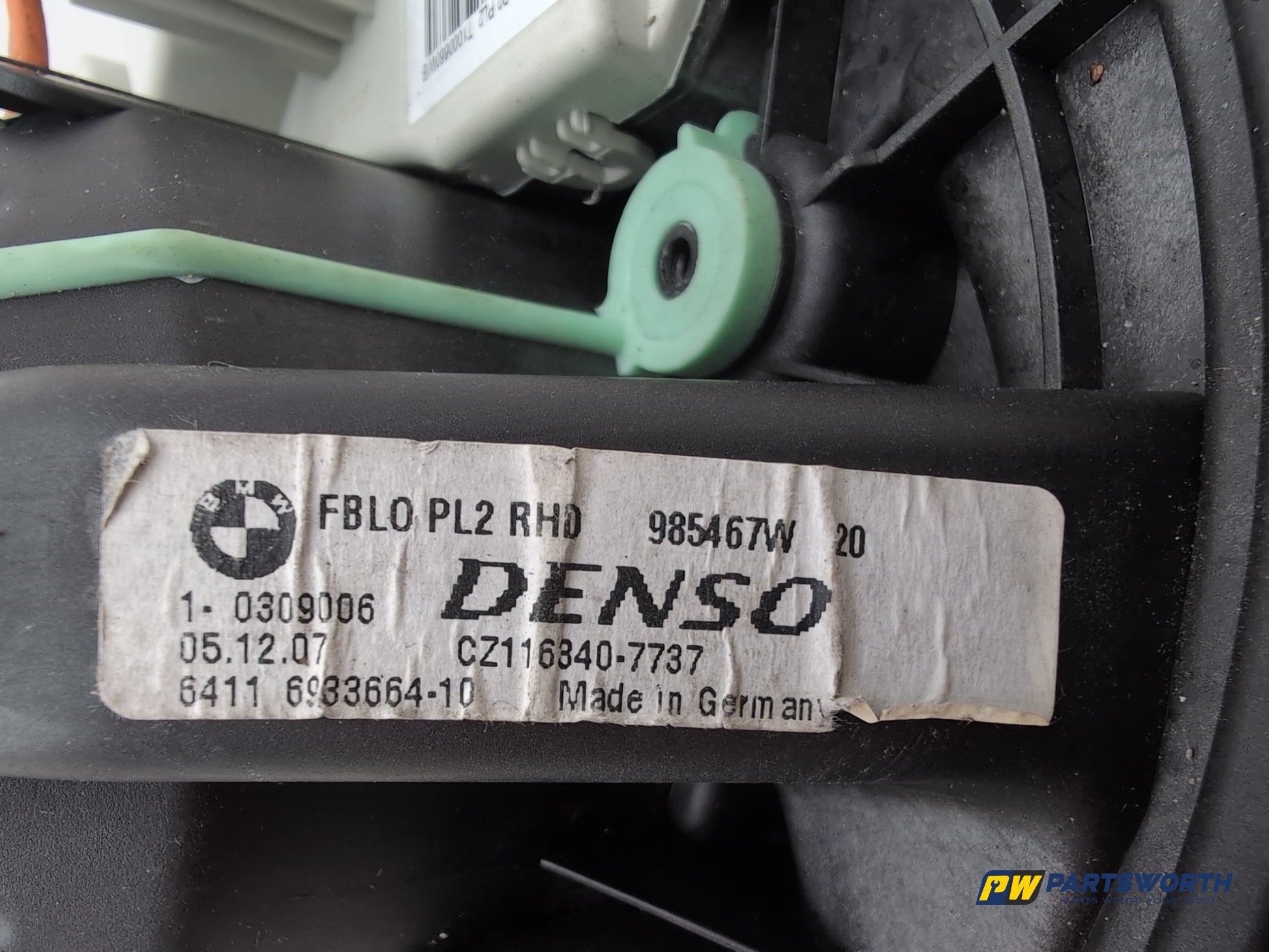Heater Blower Motor 6