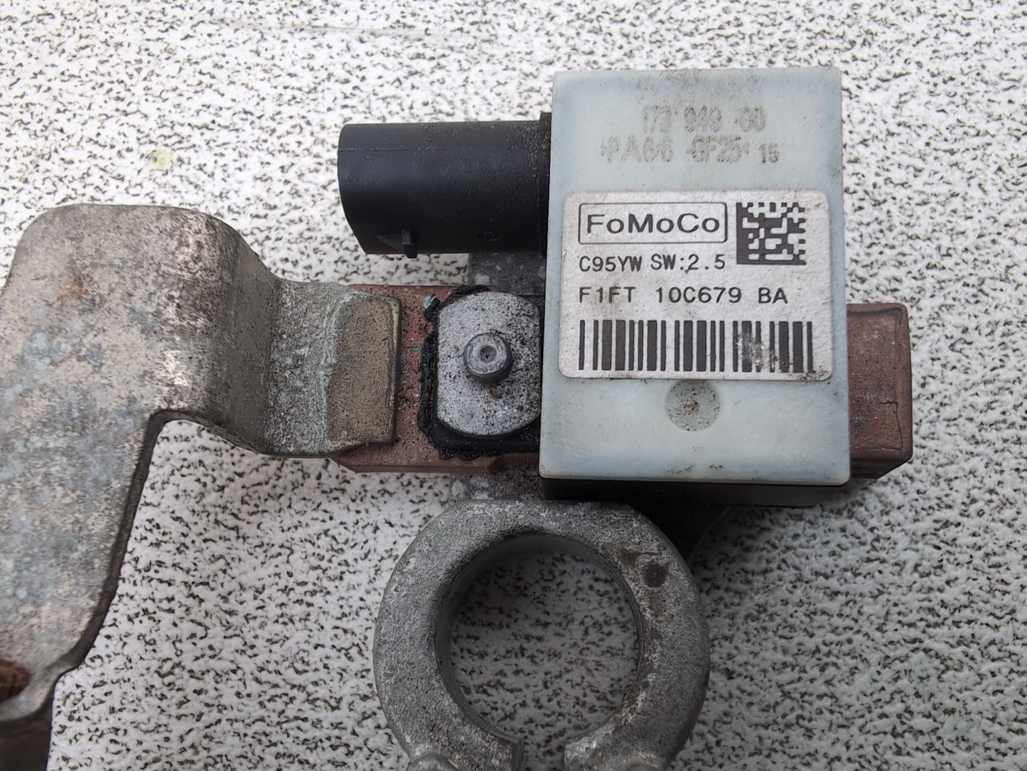 Negative battery terminal  6