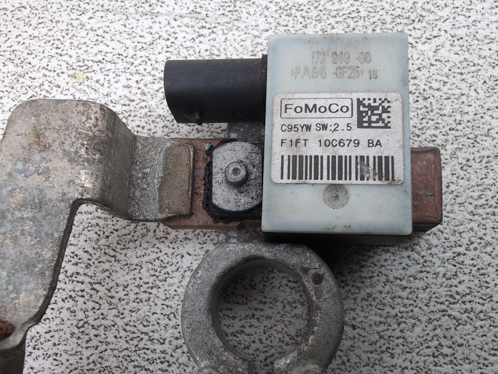 Negative battery terminal  6