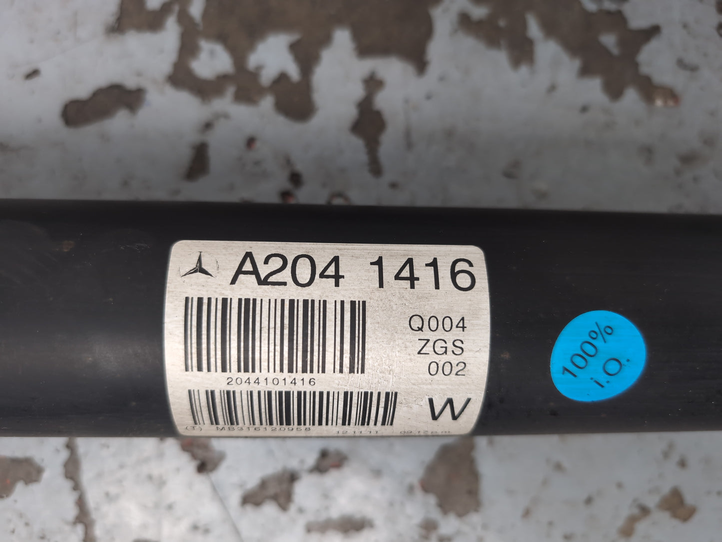 Propshaft 6