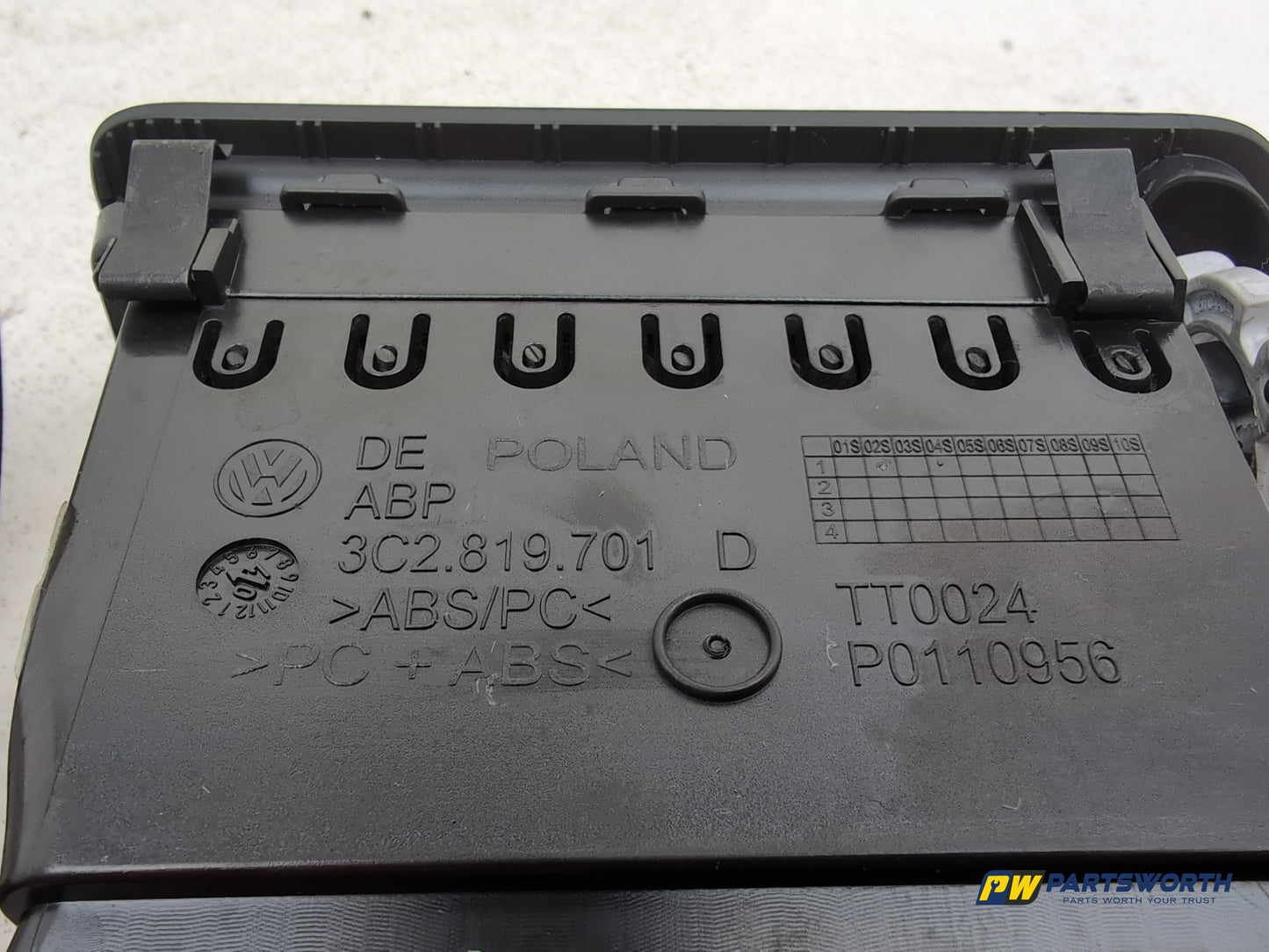 Dashboard Trim With Air Vent  6