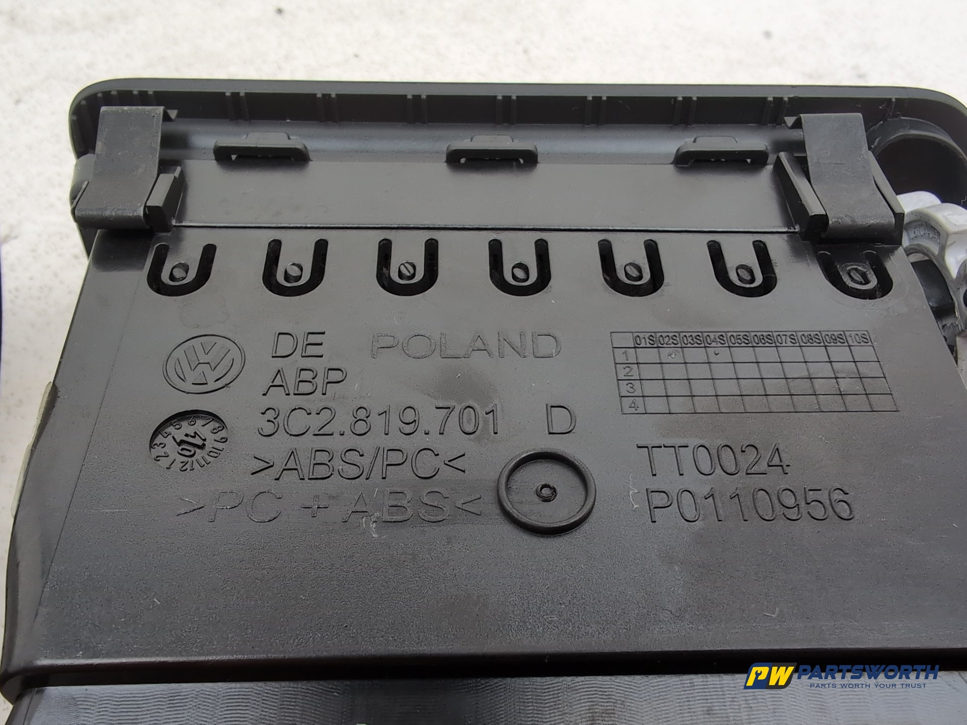 Dashboard Trim With Air Vent  6