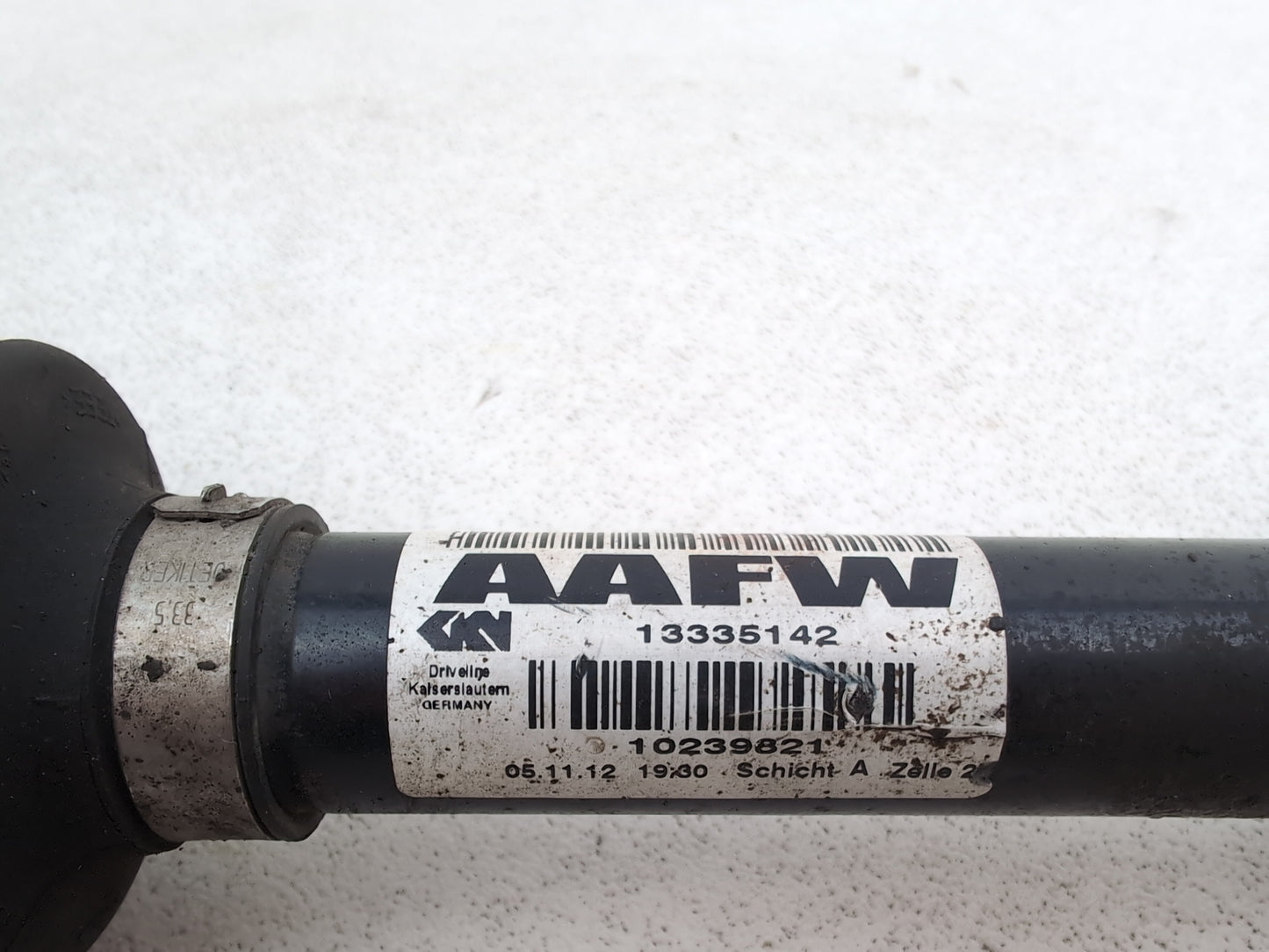Driveshaft Front LH 6