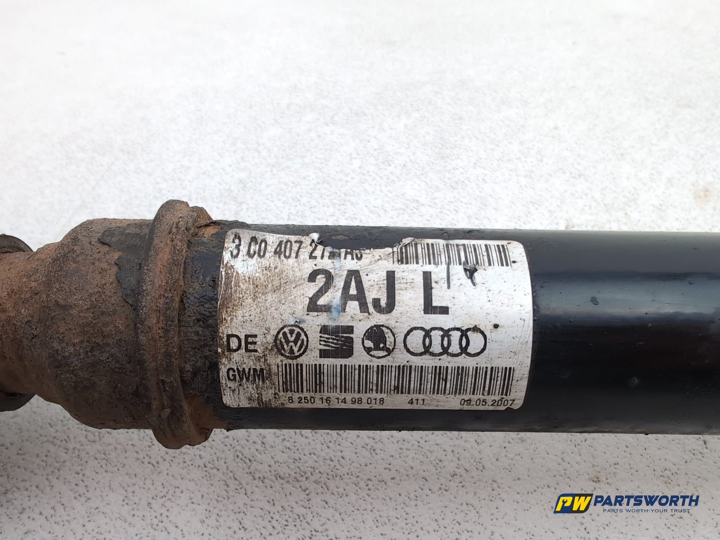 Driveshaft Front RH 6
