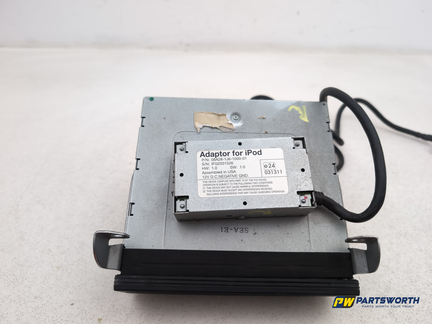 Honda Accord Ex I-Vtec Satellite Navigation Cd Unit With Cd 39540seae110m1 - photo 6