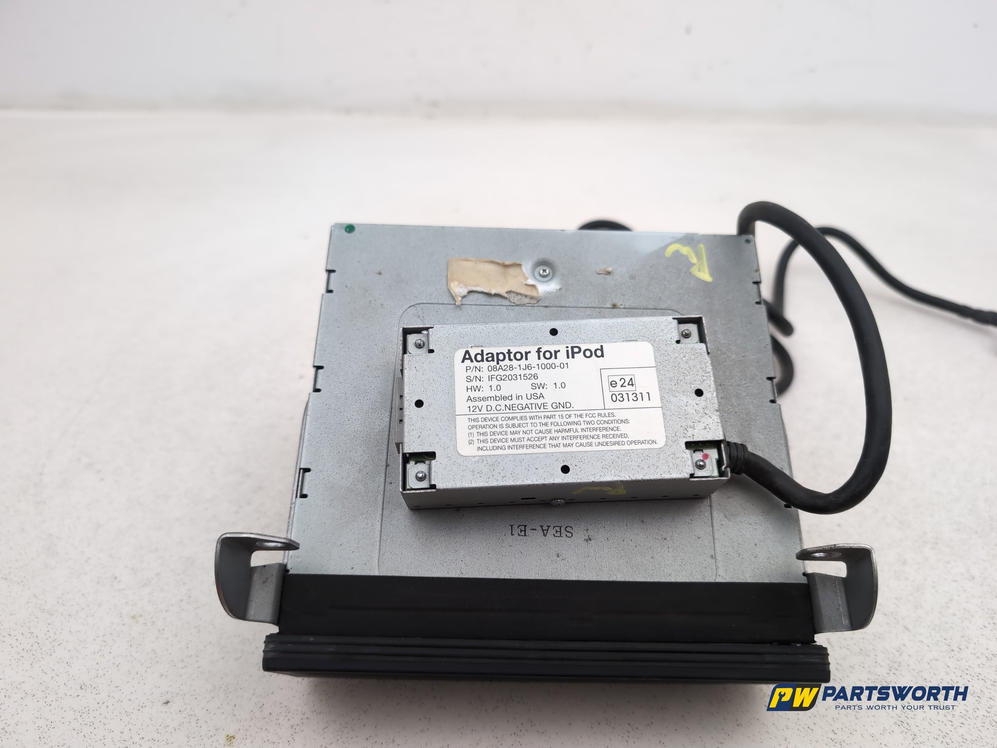 Honda Accord Ex I-Vtec Satellite Navigation Cd Unit With Cd 39540seae110m1 - photo 6