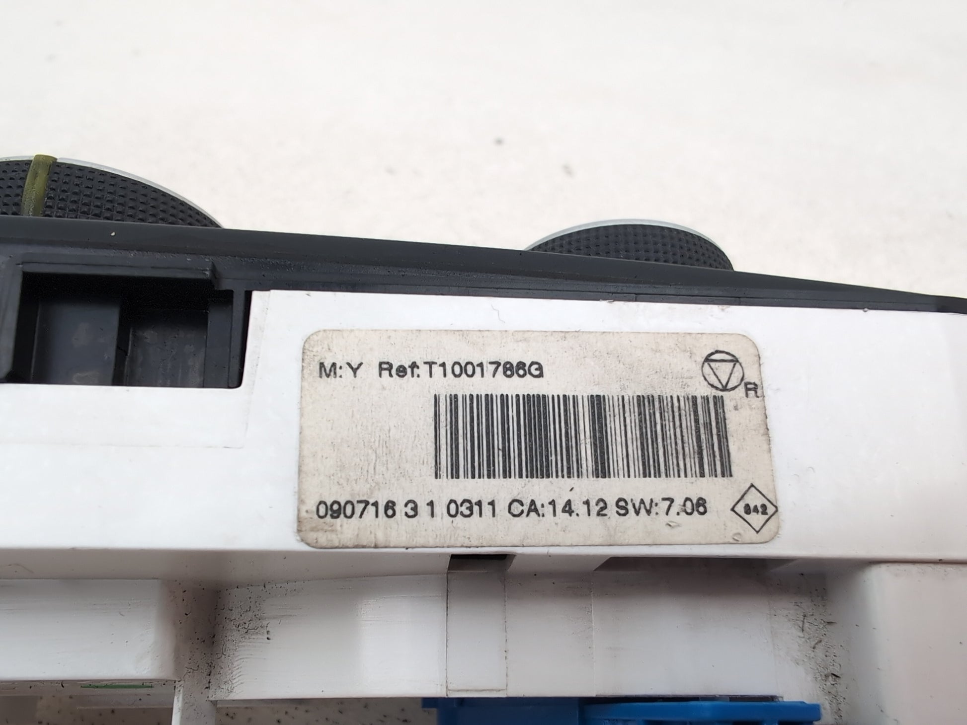 Renault Megane Expression Vvt Heat Climate Control Switch T1001786g 2008-2015 - photo 6