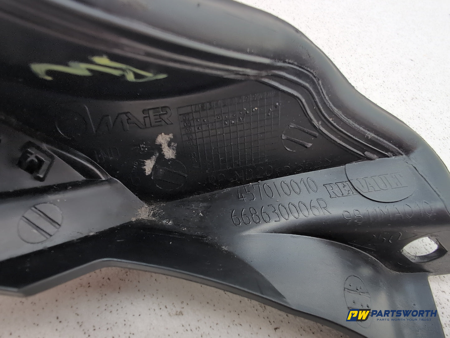 Renault Megane Expression Vvt 110 Front Left Side Wiper Trim Cover 668630006r - photo 6