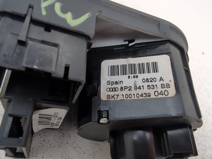 Audi A3 8p Headlight Switch Light Panel Module 8p2941531bb - photo 6