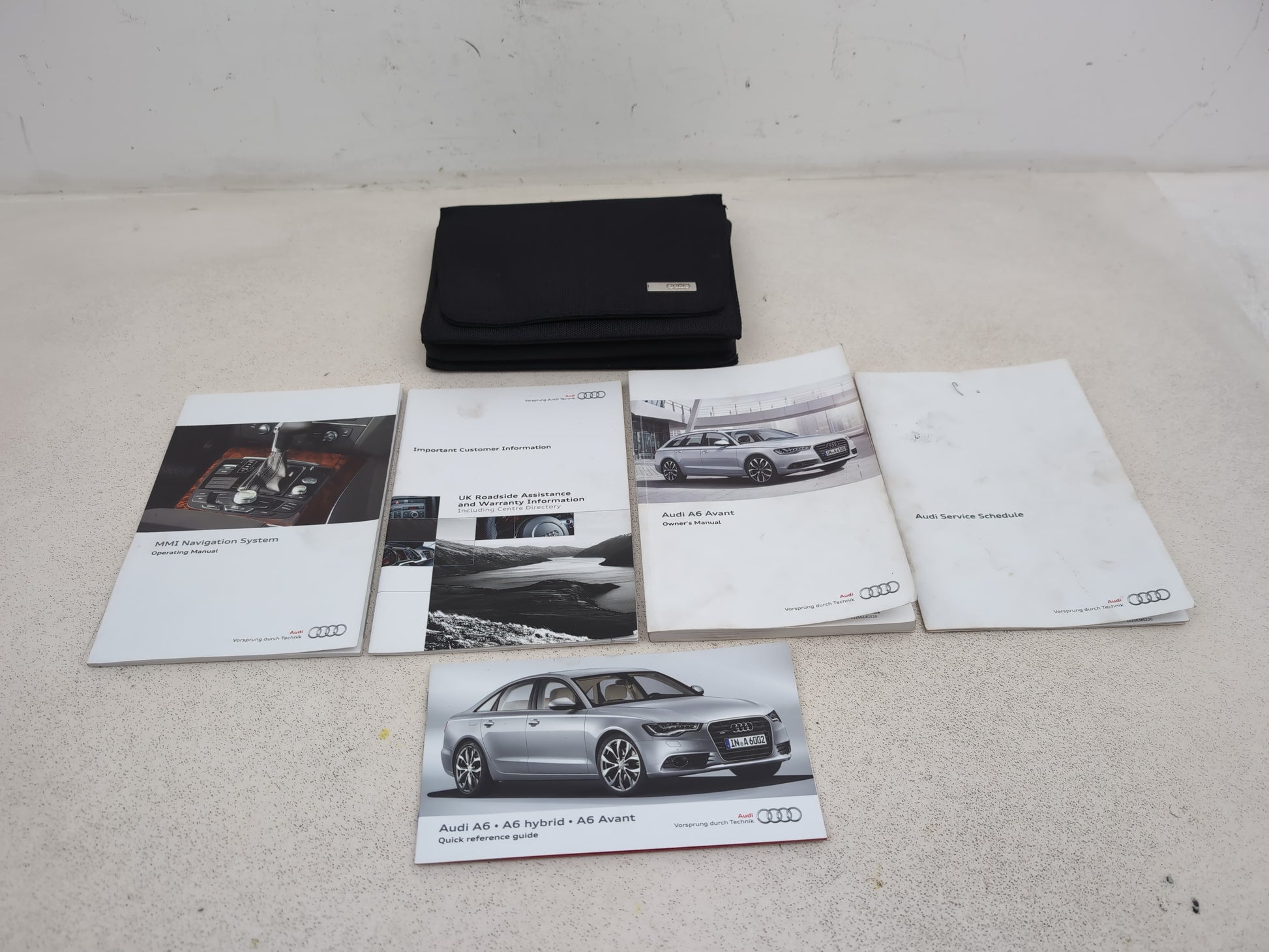 Audi A6 Se Tdi Owners Handbook Document Wallet 2011-2018 - photo 6