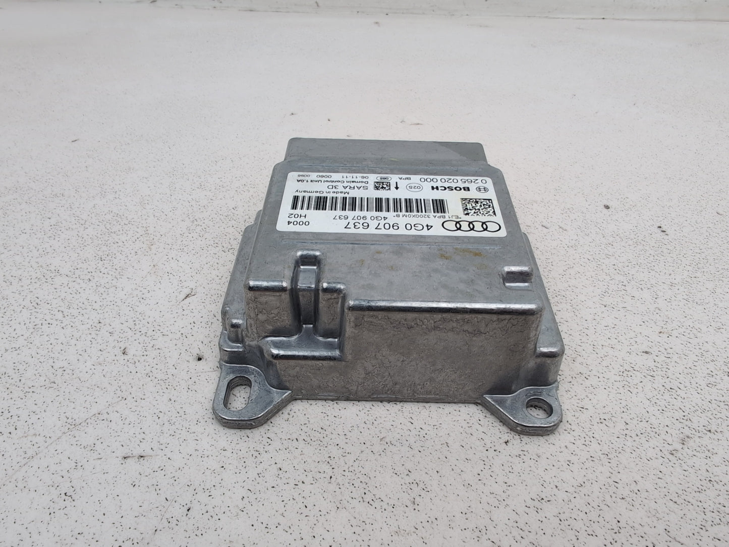 Audi A6 Se Tdi Rate Acceleration Speed Sensor Esp Module 4g0907637 2011-2018 - photo 6