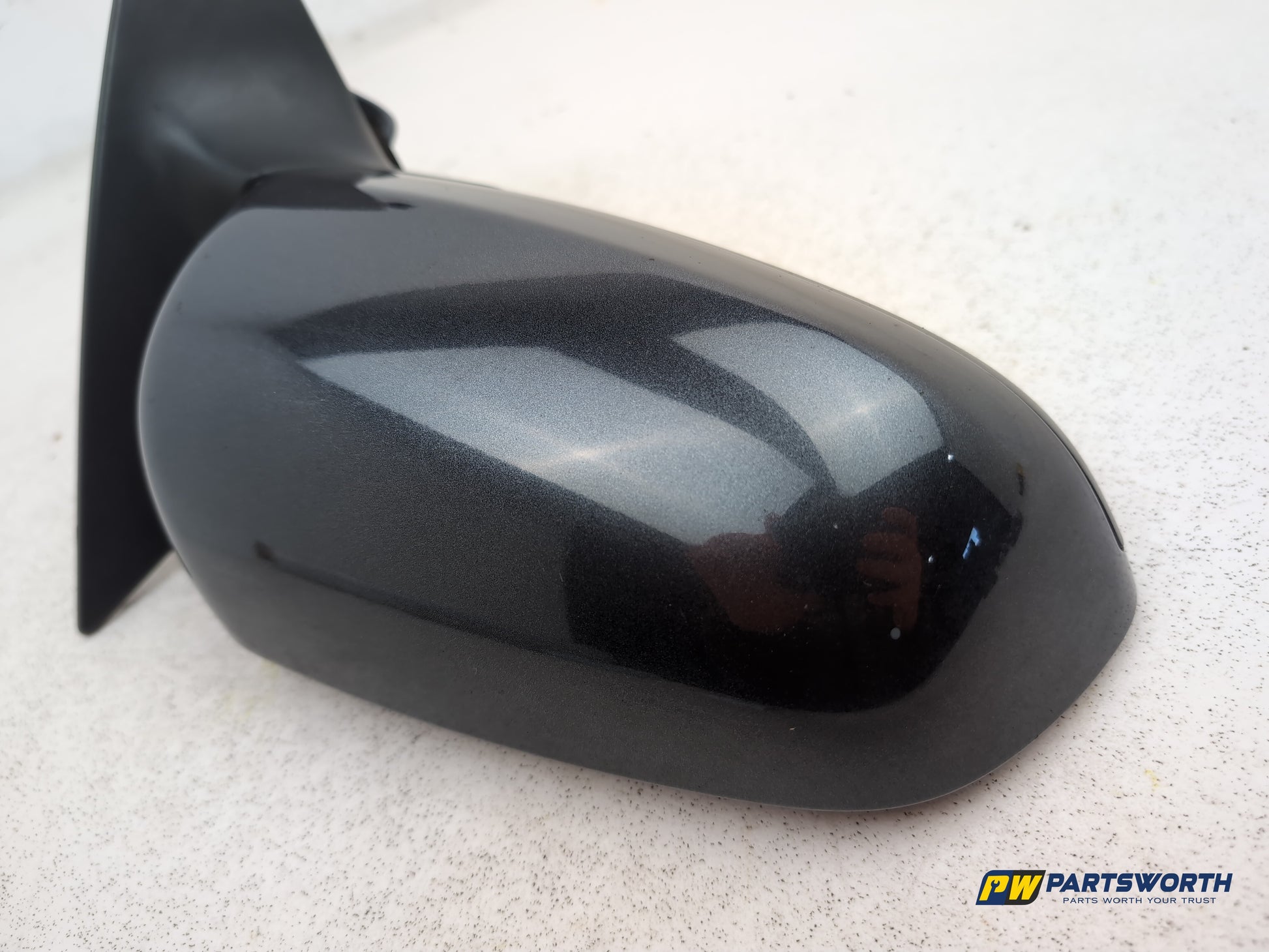 Audi A6 Se Tdi Quattro A Door Mirror Rh Driver Side Oyster Grey Lz7q 2005-2008 - photo 6