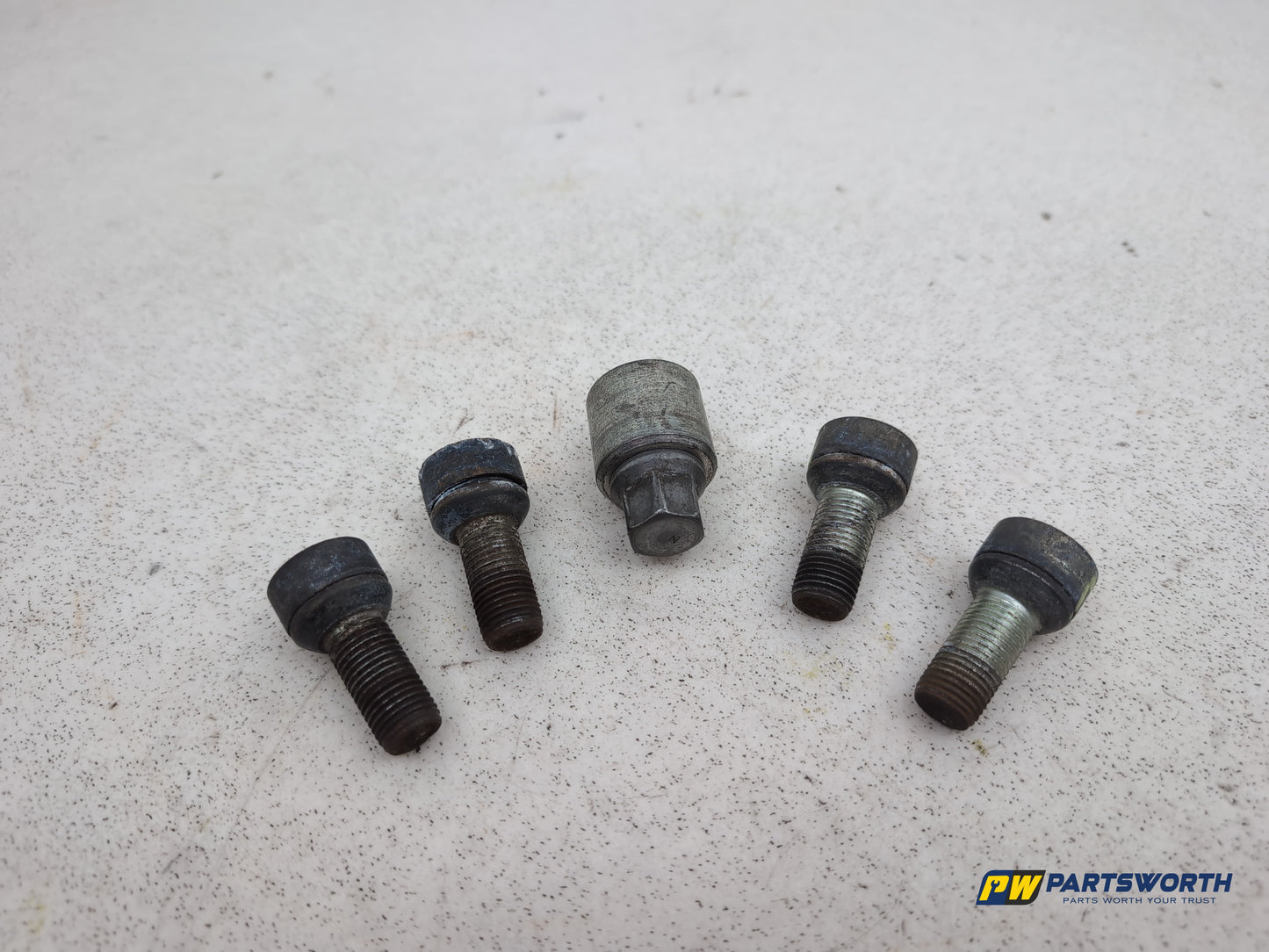 Audi A6 Se Tdi Quattro A Wheel Locking Nut Bolt Set 2005-2011 - photo 6