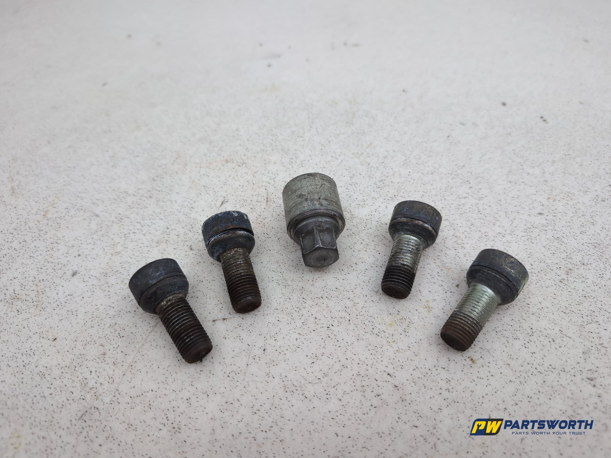 Audi A6 Se Tdi Quattro A Wheel Locking Nut Bolt Set 2005-2011 - photo 6