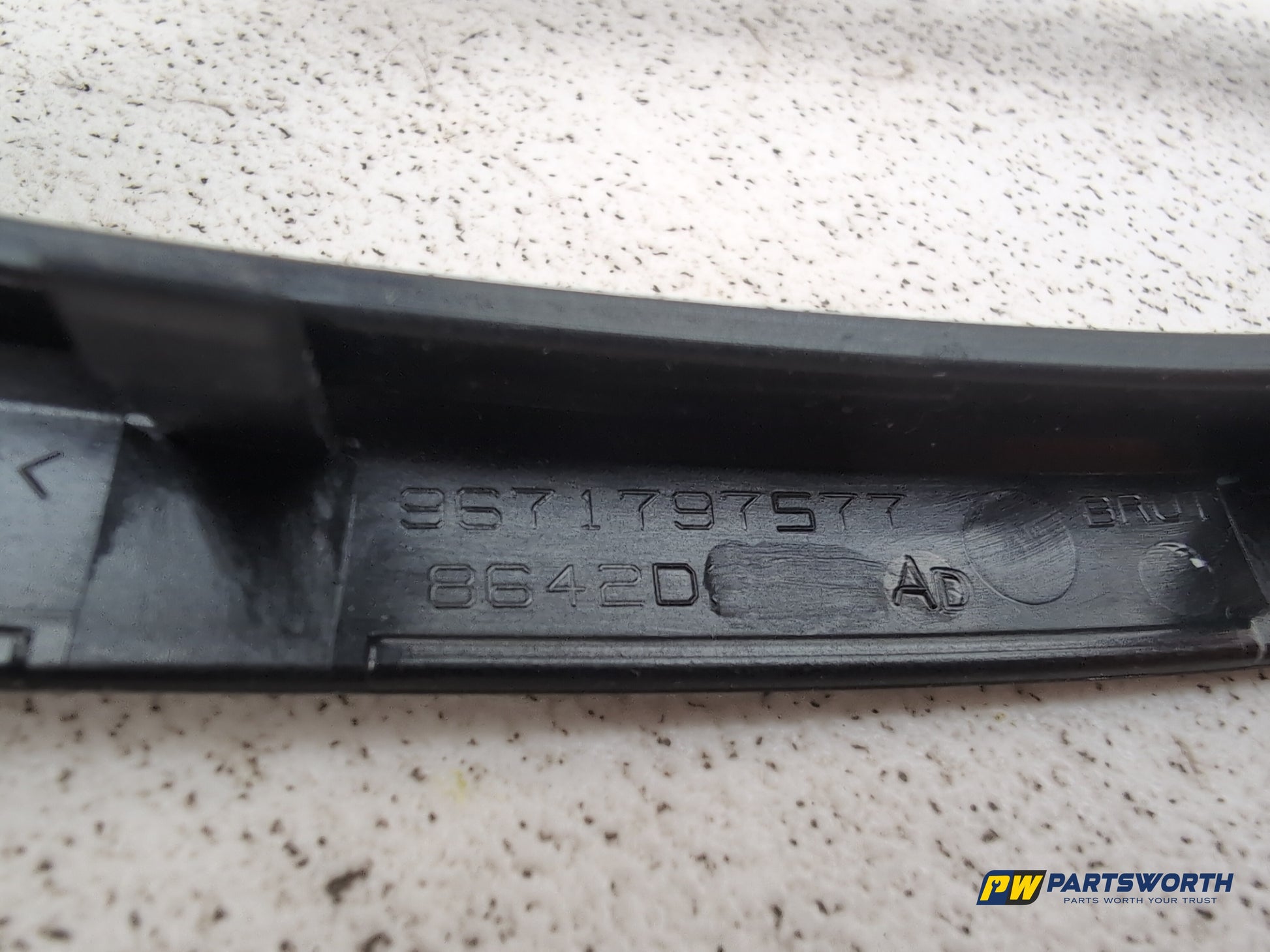 Citroen C4 Vtr+ Hdi Rear Right Interior Door Handle Cover Trim 9671797577 - photo 6