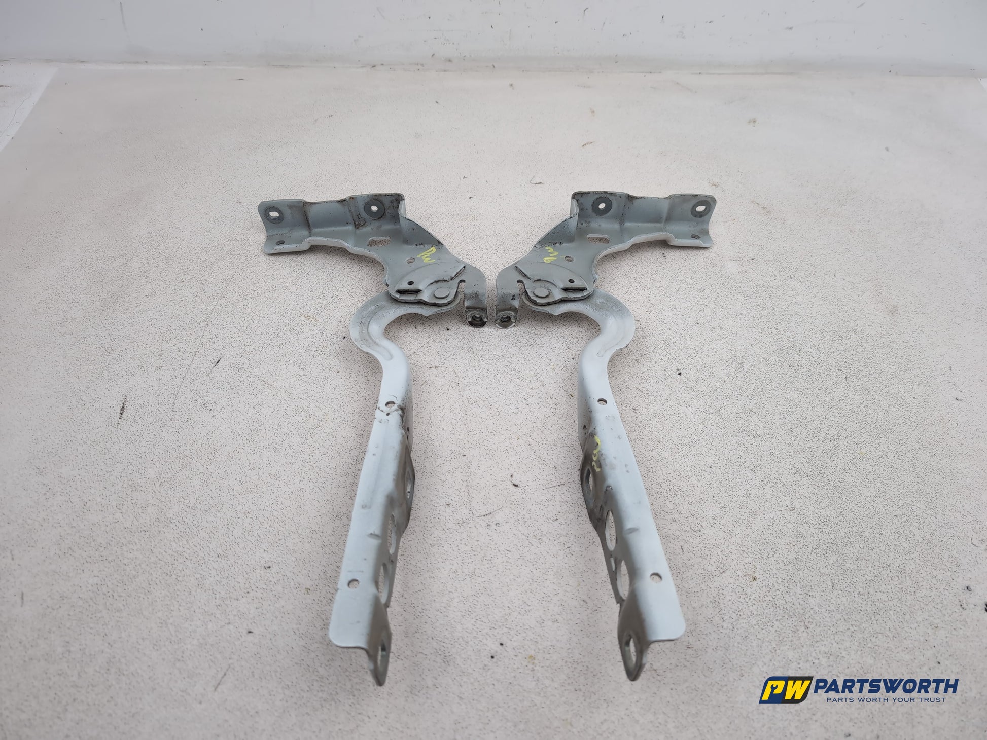Citroen C4 Vtr+ Hdi Bonnet Hinges Pair White Ewp 2010-2013 - photo 6