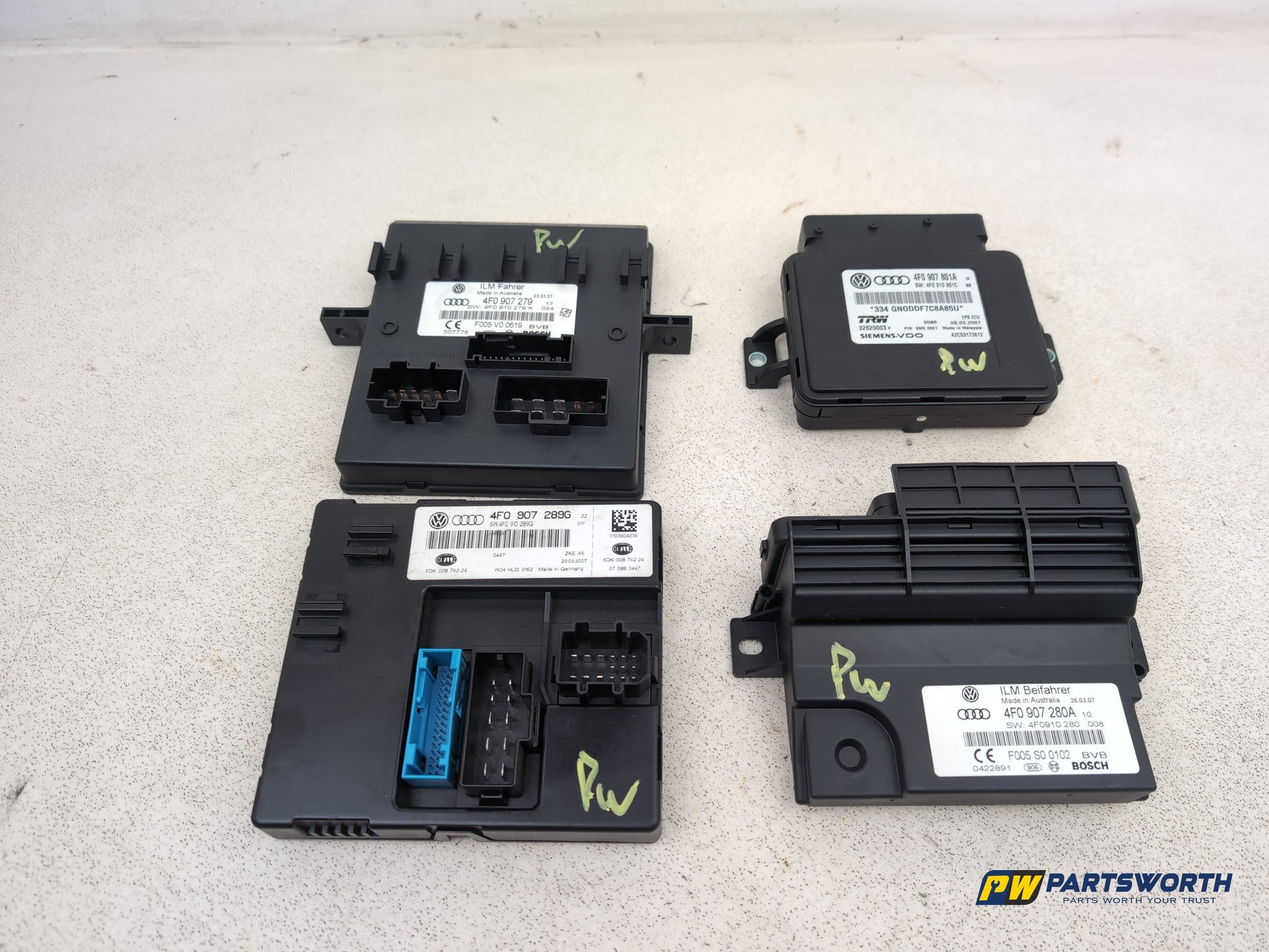 Audi A6 Se Tdi Quattro A Engine Ecu Kit Complete 4f0907401c 2005-2011 - photo 6
