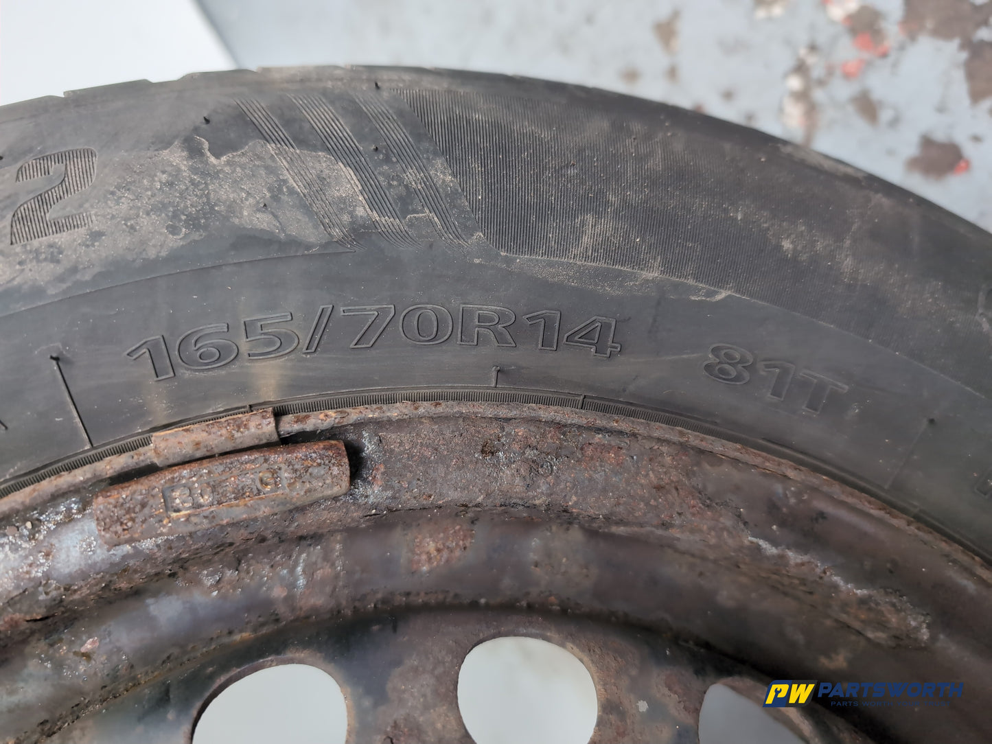 Skoda Citigo Se 12v Steel Wheel With Tyre 165/70 R14 - photo 6