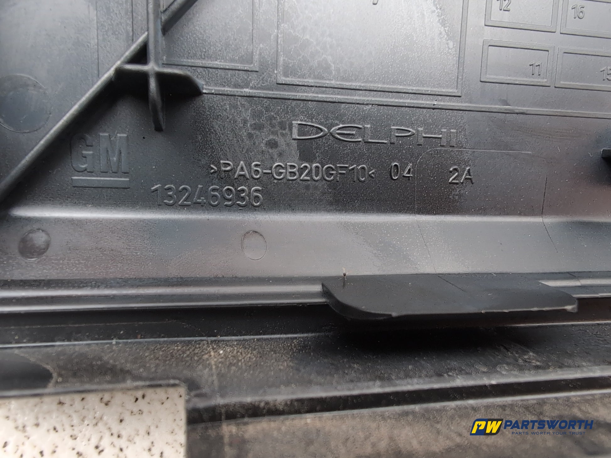 Vauxhall Corsa Se Fuse Box Cover 2006-2014 - photo 6