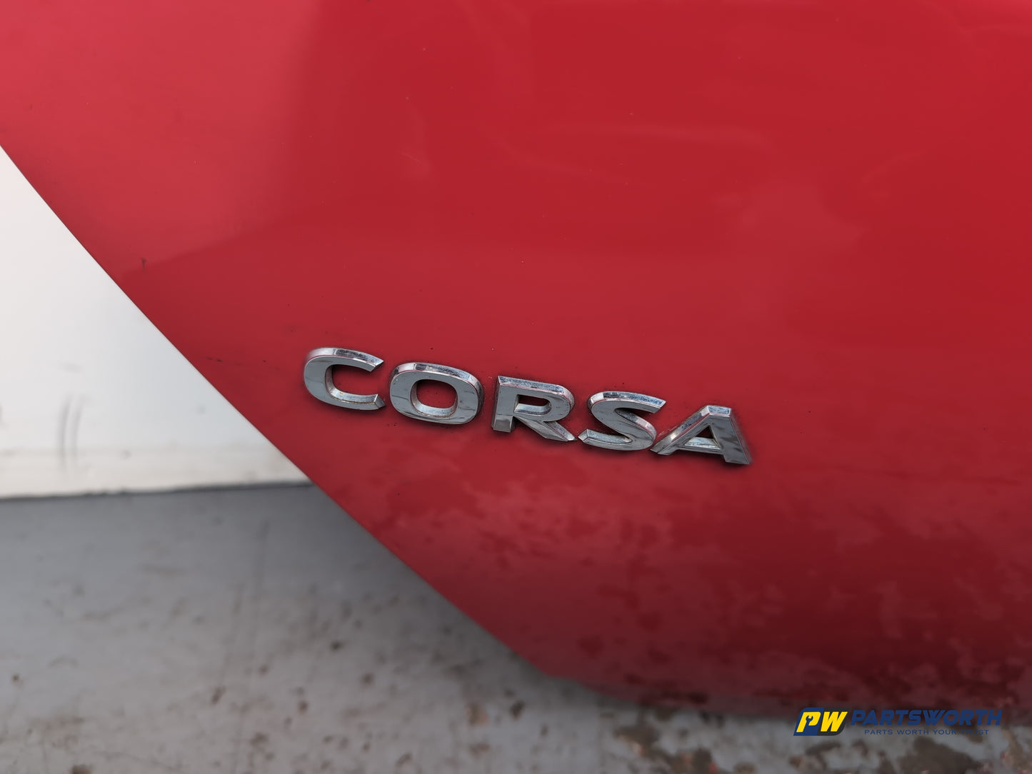 Vauxhall Corsa Se Boot Lid Red Z547 2006-2014 - photo 5