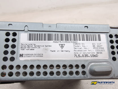Porsche Cayenne Tiptronic S Radio Radio Cd Player Head Unit 7l5035186 2003-2010 - photo 6