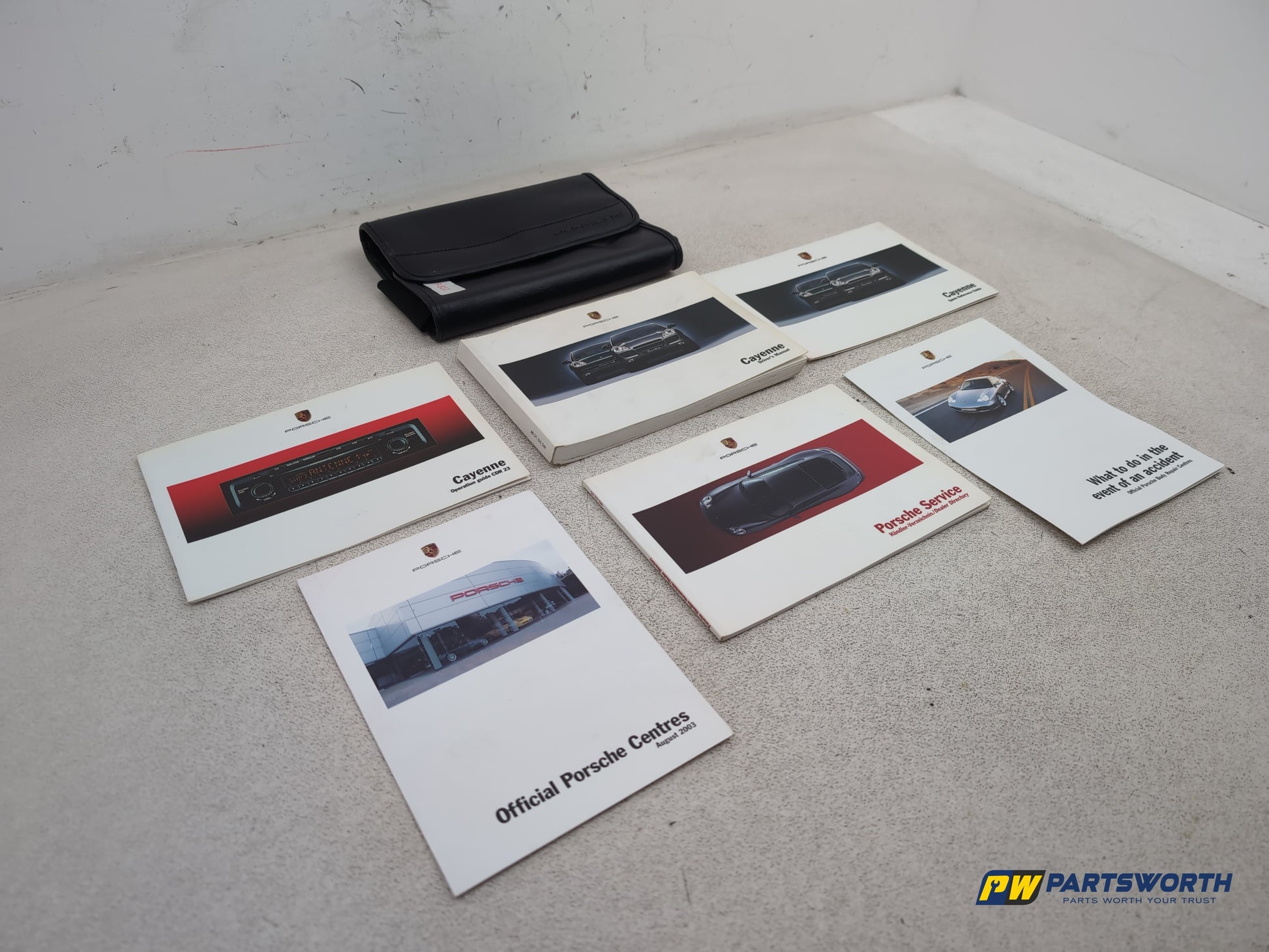Porsche Cayenne Tiptronic S Owners Manual Handbook & Folder 2003-2010 - photo 6