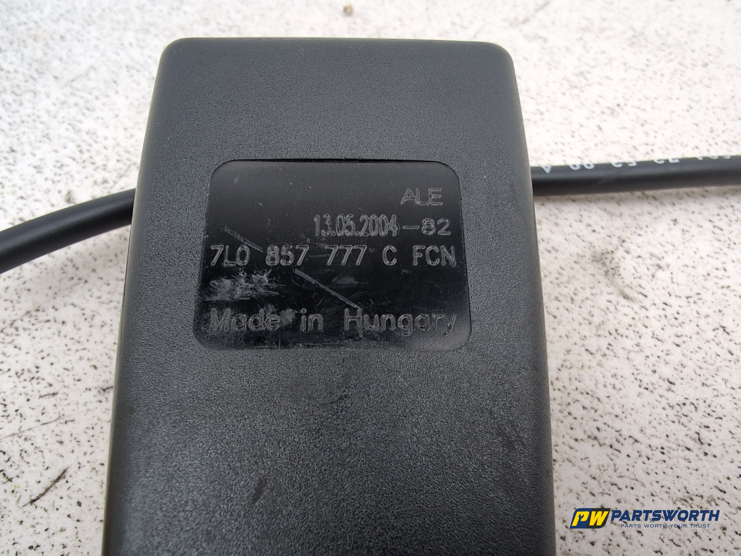 Porsche Cayenne Tiptronic S L Seat Belt Holder Front Left 7l0857777 2003-2010 - photo 6