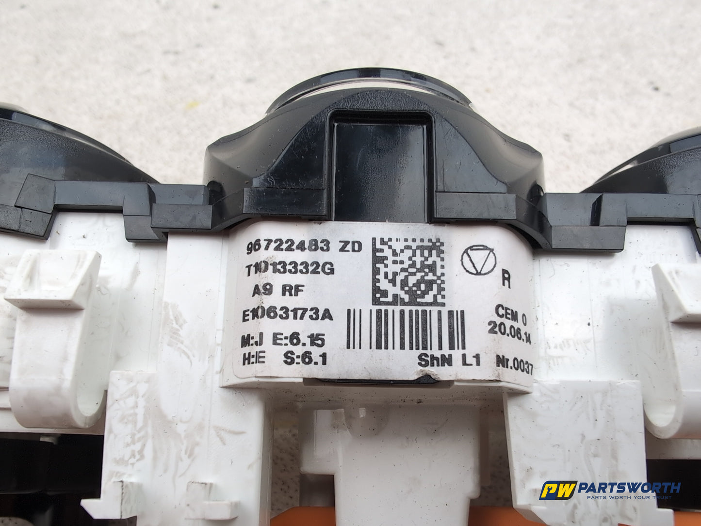 Peugeot 208 Active Heater Control Panel 96722483zd 2012-2019 - photo 6
